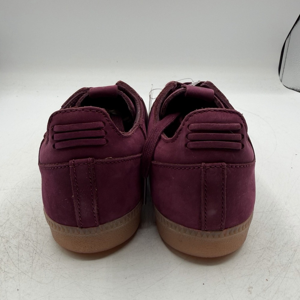 Adidas Samba Deep Hue Pack Shoes Womens Sz 6 Burgundy/Maroon Gum Sneakers BY2834 - Picture 8 of 15
